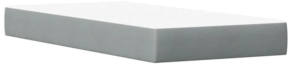 vidaXL Κρεβάτι με Στρώμα Καφέ Κεριού 90x200 εκ Μασίφ Ξύλο Πεύκου