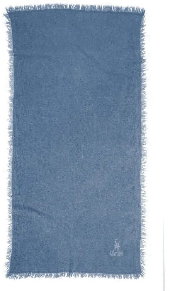 Πετσέτα Θαλάσσης - Παρεό 3509 Blue Greenwich Polo Club Θαλάσσης 90x170cm 100% Cotton