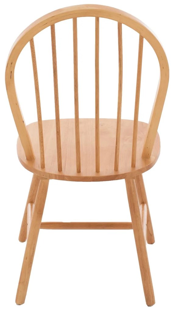 Καρέκλα ZAYLEE Rubberwood σε Φυσικό χρώμα 48x45x93Yεκ. 48x45x93 εκ.