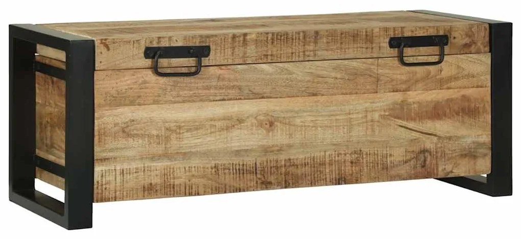 vidaXL Αποθηκευτικές Κάσες Καφέ 80 x 30 x 30 εκ Μασίφ ξύλο μάνγκο