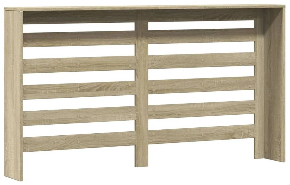 vidaXL Κάλυμμα Καλοριφέρ Sonoma Δρυς 149x20x82 εκ. Επεξεργασμένο Ξύλο