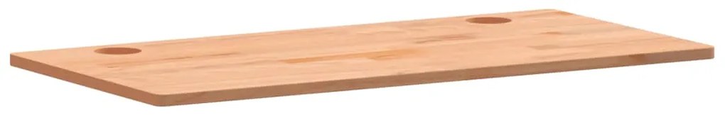vidaXL Επιφάνεια Γραφείου 100 x 50 x 1,5 εκ. από Μασίφ Ξύλο Οξιάς