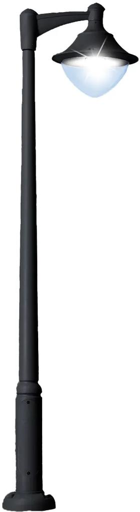 Κολώνα Φωτισμού Εξ.Χώρου IP55 Μαύρο Fumagalli Ektor Midipilar Vivi 400 1L Black V50.361.A10.AXH1L
