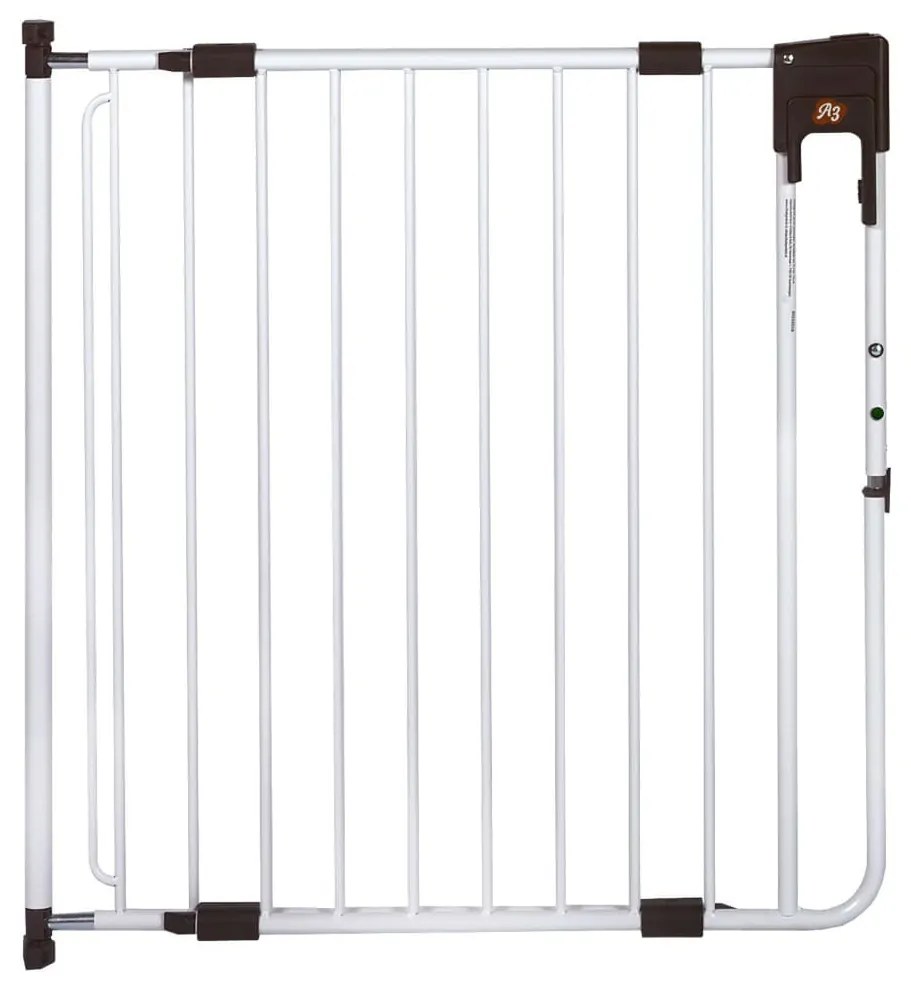 A3 Baby & Kids Πόρτα Ασφαλείας για Παιδιά SafeDoor Λευκή 75,5-116 εκ.