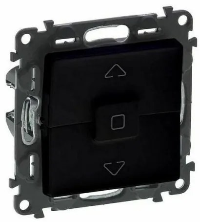 Διακόπτης Ρολών Μαύρο Valena Life 756329 Legrand-756329-Μαύρο 756329
