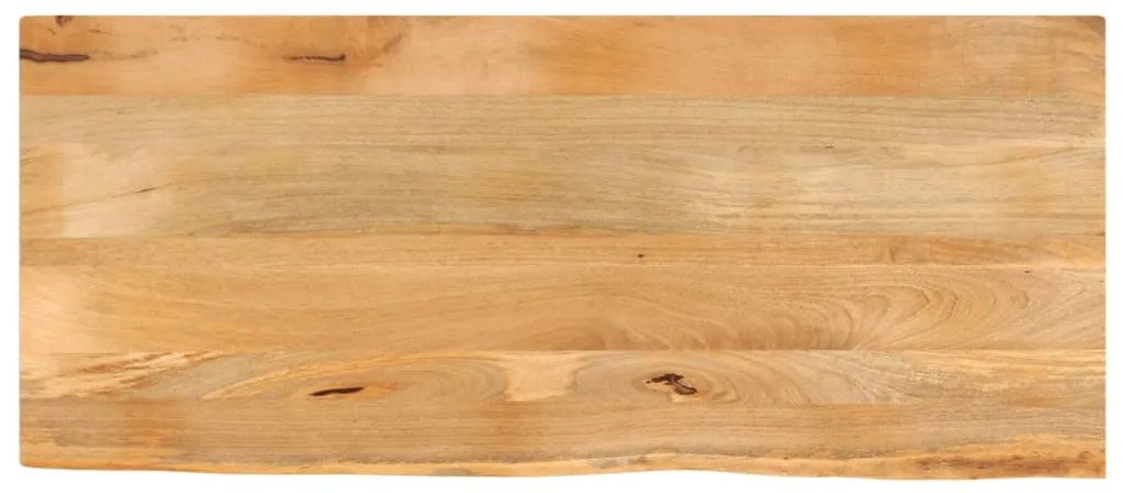 vidaXL Επιφάνεια Τραπεζιού 140x60x3,8 εκ. Live Edge Μασίφ Ξύλο Μάνγκο