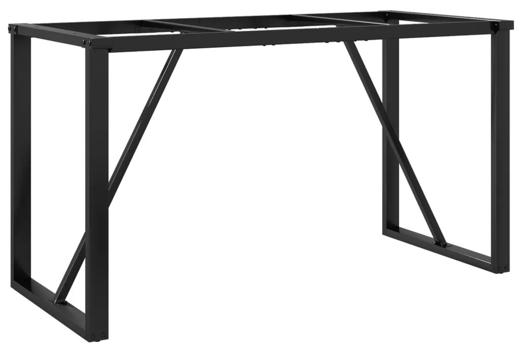 vidaXL Πόδια Τραπεζαρίας σε Σχήμα «Ο» 140x60x73 εκ. Ατσάλι