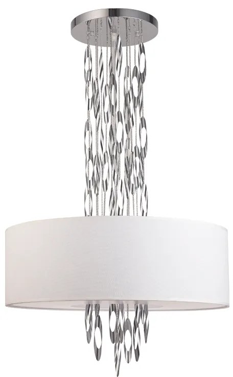 Φωτιστικό Κρεμαστο Aca EG4205PCH CASCADA Ασημί (Silver Coloured)