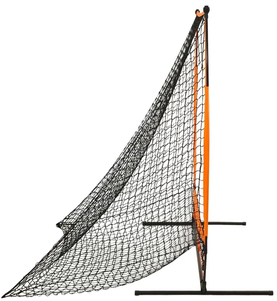 Δίχτυ Εξάσκησης Μπέιζμπολ Μαύρο 174 x 76 x 158,5 εκ.