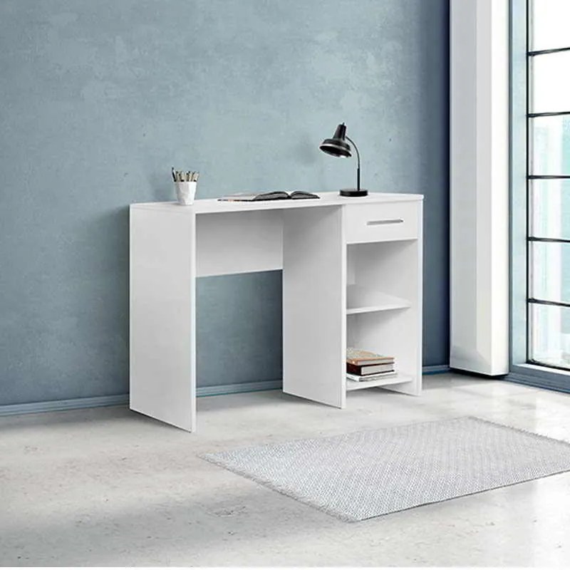 Γραφείο Concept Pc Megapap σε χρώμα λευκό 90x52x75εκ.