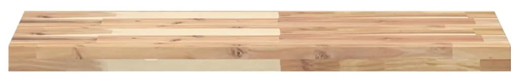 vidaXL Ράφι Κρεμαστό 100x30x4 εκ. Ακατέργαστο Μασίφ Ξύλο Ακακίας