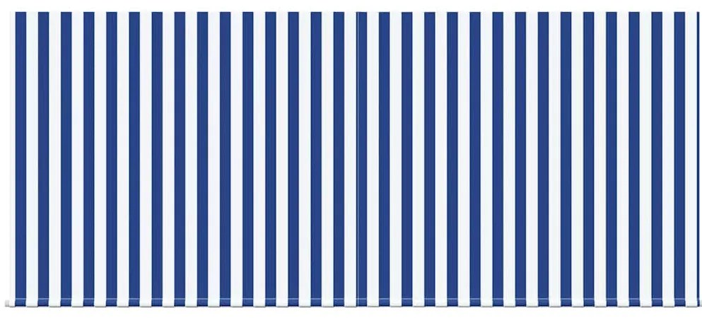 vidaXL Σκηνίτσα Αναδιπλούμενη Μπλε και άσπρο 350 x 250 εκ
