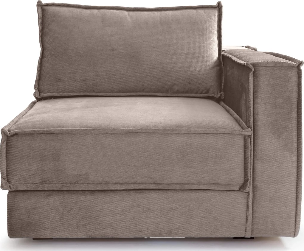 Αριστερό τμήμα modular καναπέ Bella-Mpez Anoixto - 90.00Χ90.00Χ83.00cm