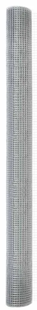 vidaXL Σιδηροπλέγμα 1.6x10 m, Γαλβανισμένος Χάλυβας