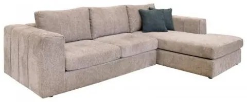 ΚΑΝΑΠΕΣ Fylliana Mondiva ΔΕΞΙΑ ΓΩΝΙΑ ΜΠΕΖ ΧΡΩΜΑ 280x180x83εκ 831-225-034