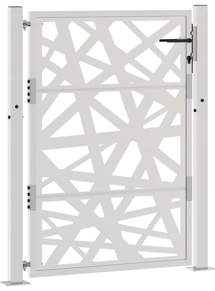 Πύλη κήπου 105x130 cm από χάλυβα καιρικές συνθήκες Light Design - Καφέ
