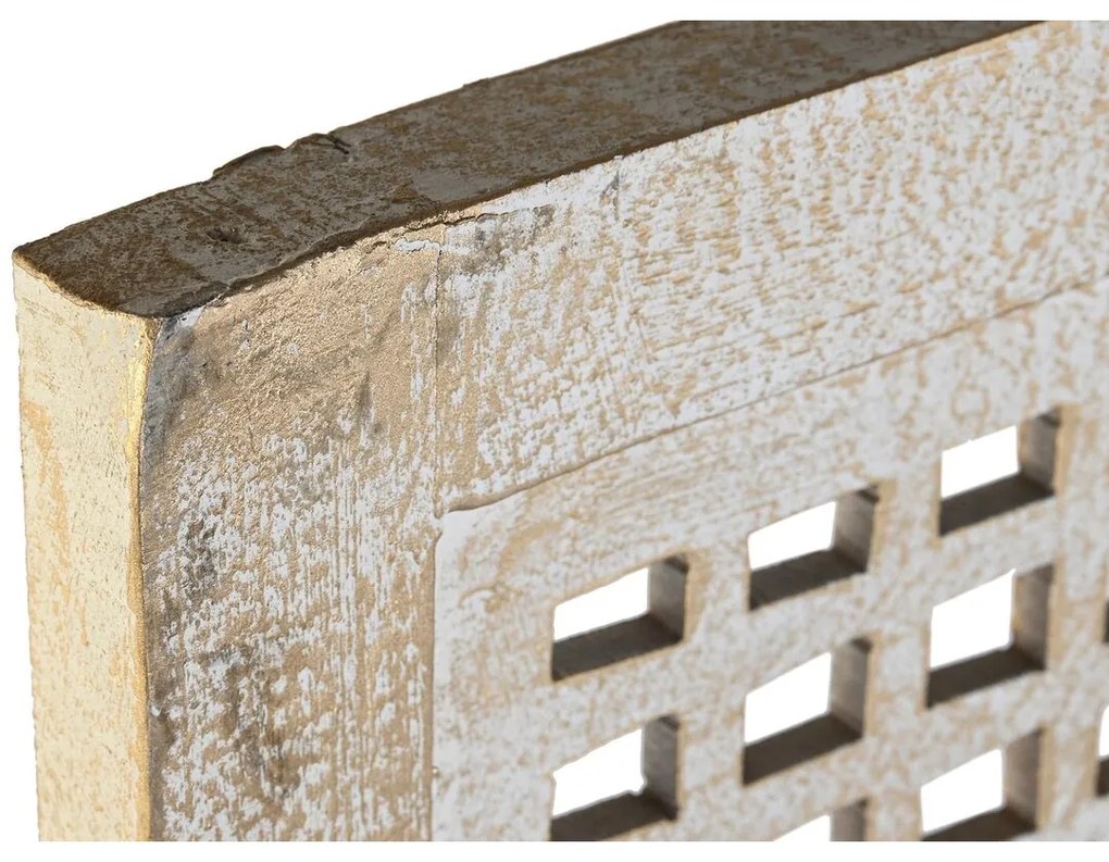 Παραβάν DKD Home Decor Λευκό Ξύλο από Μάνγκο Ξύλο MDF 150 x 2 x 180 cm