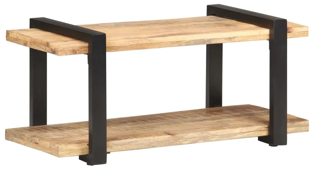 vidaXL Έπιπλο Τηλεόρασης 90 x 40 x 40 εκ. από Ακατέργαστο Ξύλο Μάνγκο