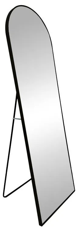 Καθρέπτης Lorens Inart μαύρο αλουμίνιο 46x2.5x150εκ 46x40x150 εκ.