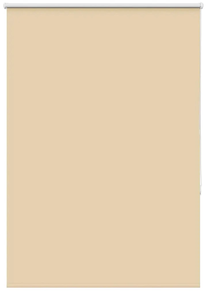 vidaXL Ρολέρ Μπλακάουτ Μπεζ 90x130 cm Πλάτος υφάσματος 85,7 cm