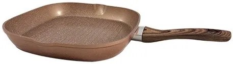 Chios Hellas Τηγάνι Γκριλιέρα Woodstone 28x28cm