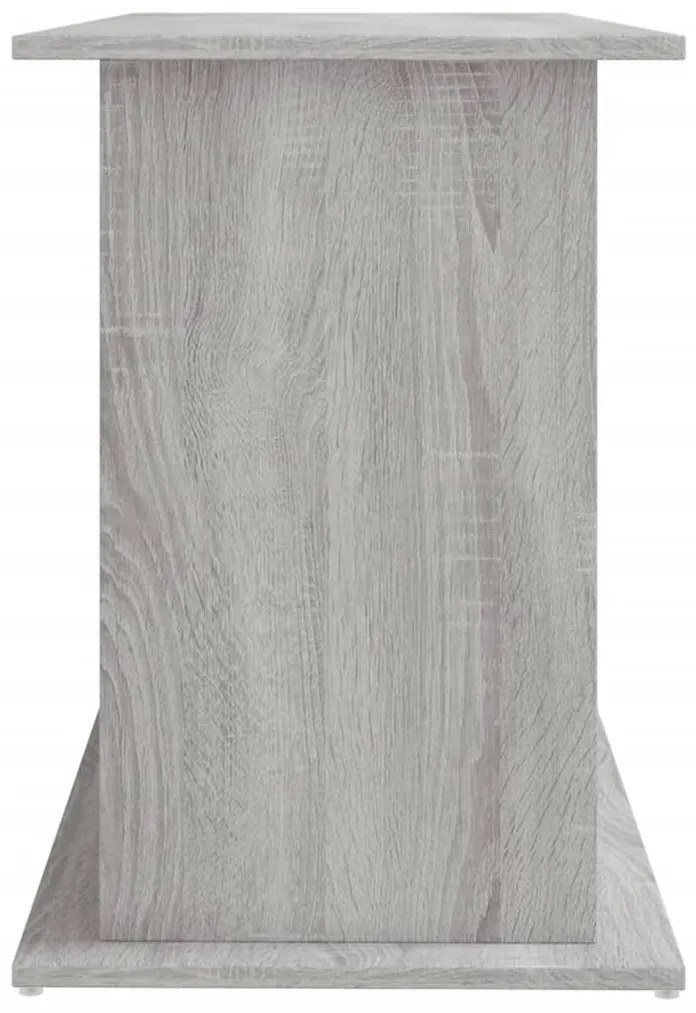 vidaXL Βάση Ενυδρείου Γκρι Sonoma 121x41x58 εκ. από Επεξεργασμένο Ξύλο