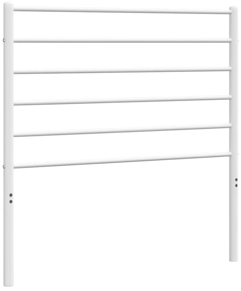 vidaXL Κεφαλάρι Λευκό 100 εκ. Μεταλλικό