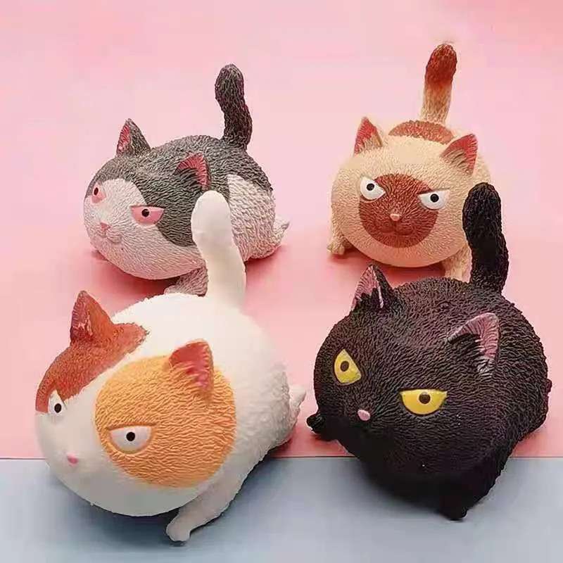 Παιχνίδι αντιστρές γάτα - Αnti-stress squishy angry cat