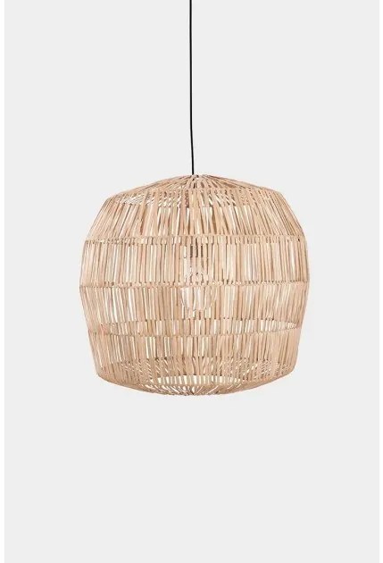 Κρεμαστό Φωτιστικό Οροφής 1xE27 Ρατάν Φ72cm Nama 4 AY Illuminate-414.101.02/P-Μπεζ 414.101.02/P