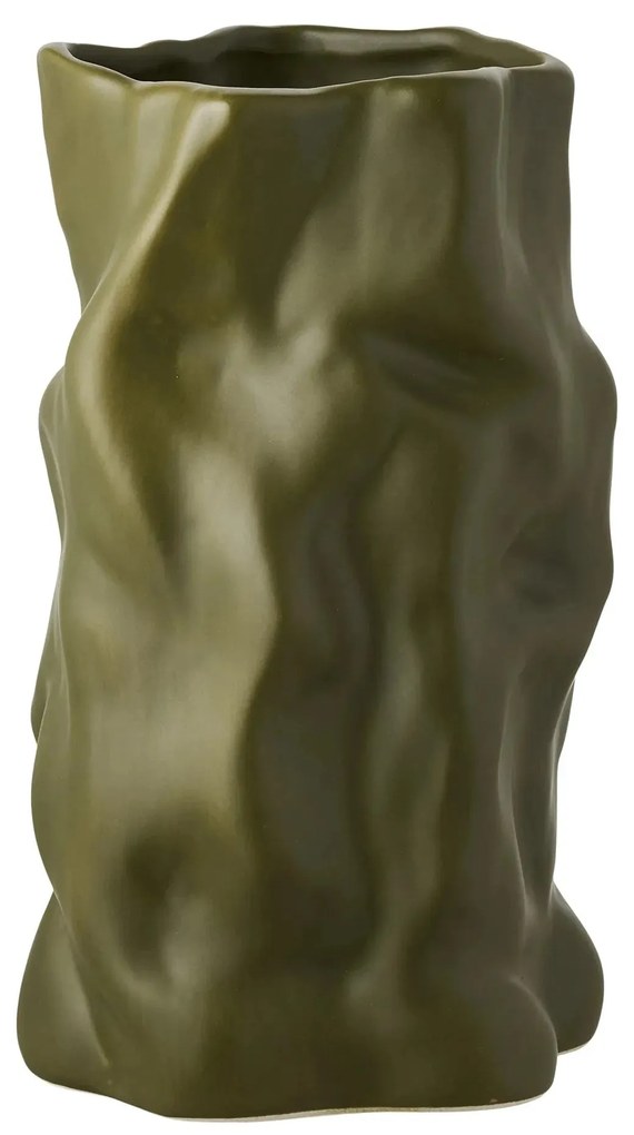 Κεραμικό Βάζο Vase - Πράσινο ø15 x H25,5 cm HOUSE NORDIC