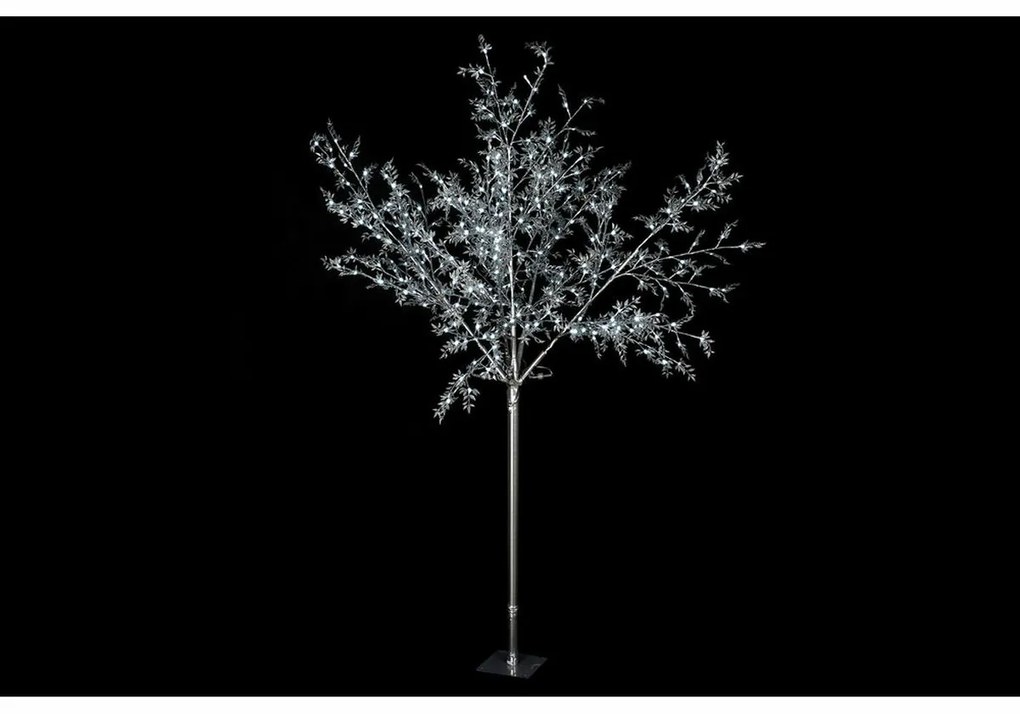 Χριστουγεννιάτικο δέντρο DKD Home Decor Λευκό Ασημί Μέταλλο Πλαστική ύλη 120 x 120 x 220 cm