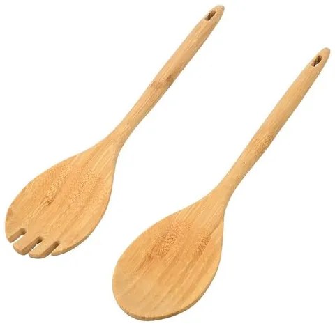 Estia Σετ Κουτάλα Και Πηρούνα Bamboo Essentials L30cm 01-20224