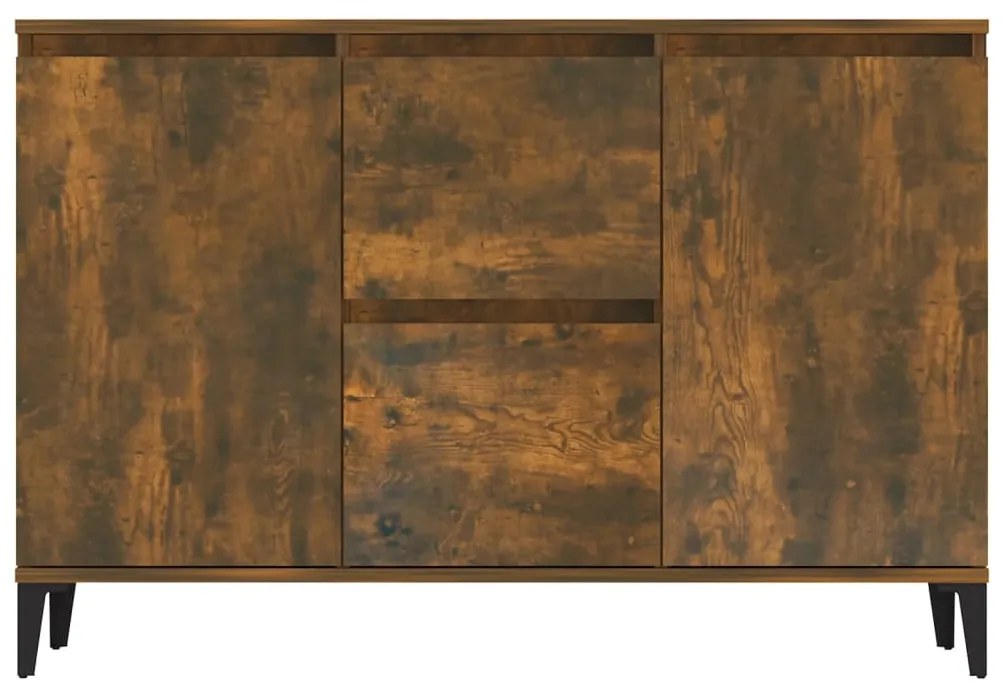 vidaXL Μπουφές Καπνιστή Δρυς 102 x 35 x 70 εκ. Επεξεργασμένο Ξύλο