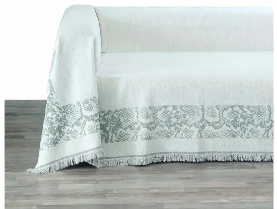 Makis Tselios Home Τριθέσιο Ριχτάρι 180x300cm Amazon1 Ecru