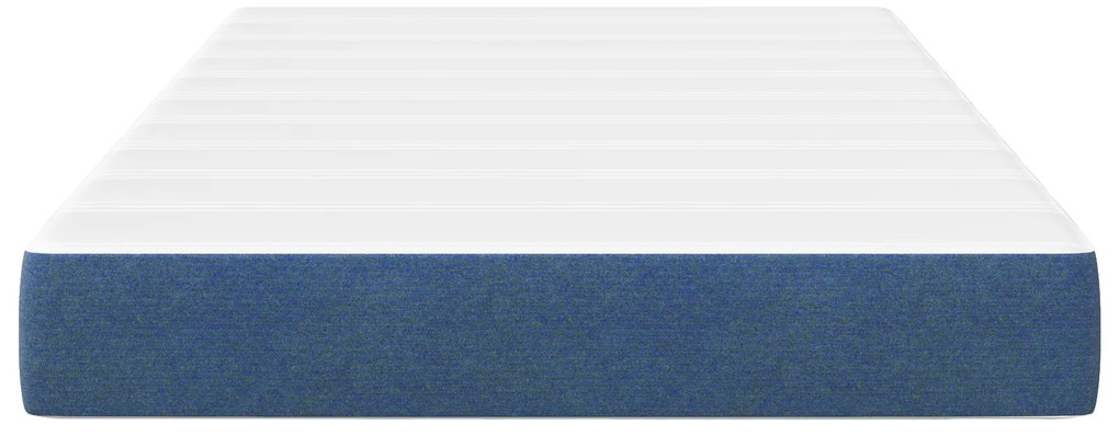 vidaXL Στρώμα Pocket Spring Μπλε Μεσαίο 120x200x20 εκ Υφασμάτινο