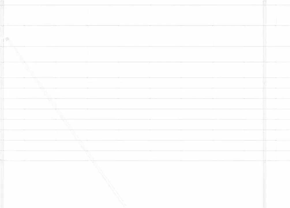 vidaXL Περίφραξη αγρού Ασημί
