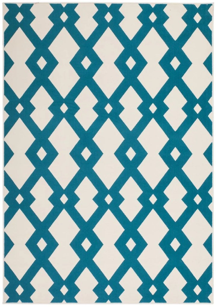 Χαλί 3DXND 125 Ivory-Turkuaz Kayoom 160X230cm