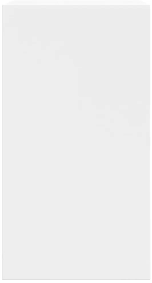 vidaXL Παπουτσοθήκη Λευκή 60x34x63,5 εκ. από Επεξεργασμένο Ξύλο