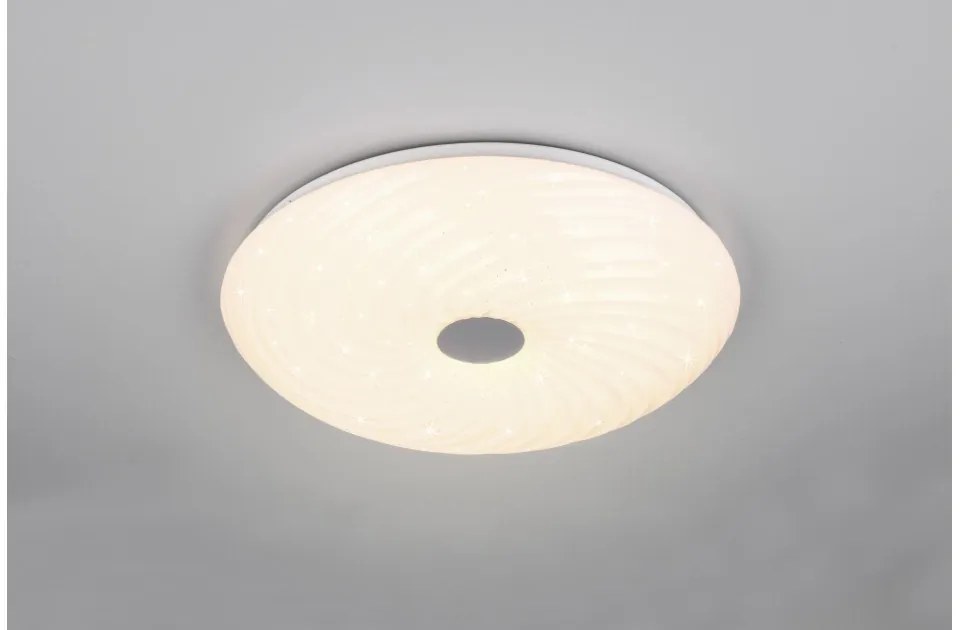 Πλαφονιέρα Φωτιστικό Οροφής LED 22W Λευκό 3CCT Dimmable Εφέ Gravity R67693800 Trio Lighting-R67693800-Λευκό R67693800