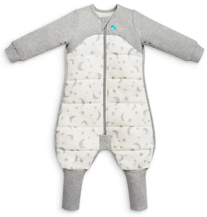 Υπνόσακος με πόδια LoveToDream Sleep Suit Organic Cotton 2.5tog White 12-24 μηνών