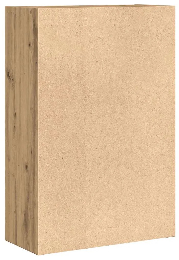 Ντουλάπι βιβλίου/Σιδερένιο ντουλάπι Artisan Oak 66x30x98 cm - Καφέ