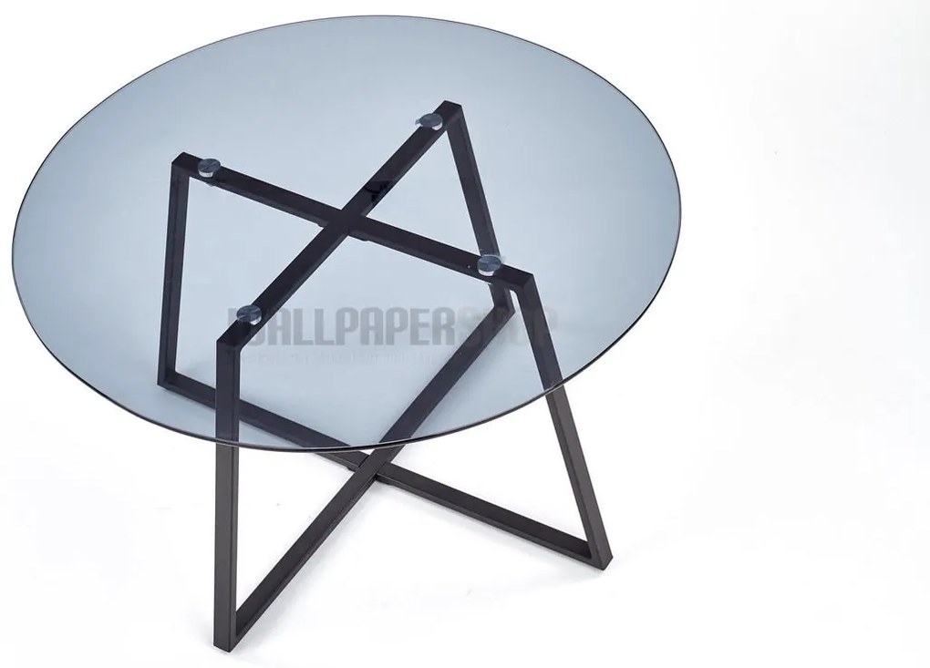 Zea Τραπεζακι Σαλονιου Μαυρο 80x80x45