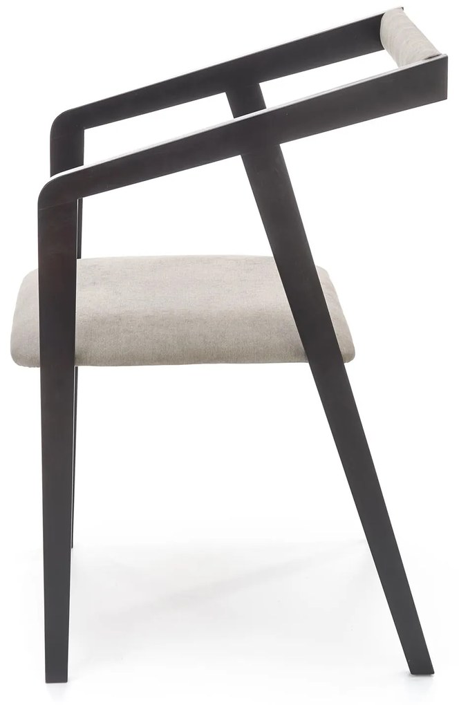 AZUL chair, color: velvet - grey DIOMMI V-PL-N-AZUL-CZARNY-POPIEL