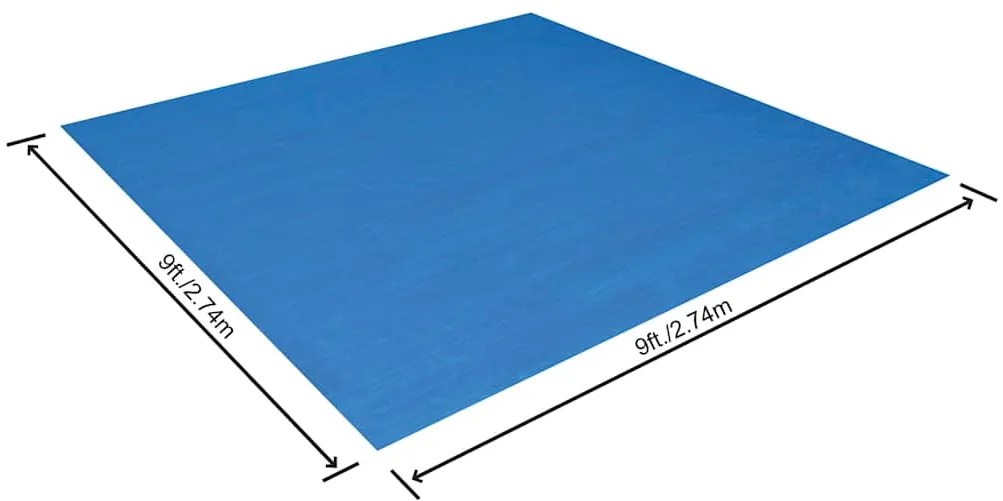 Bestway Υπόστρωμα Πισίνας Flowclear 274 x 274 εκ.
