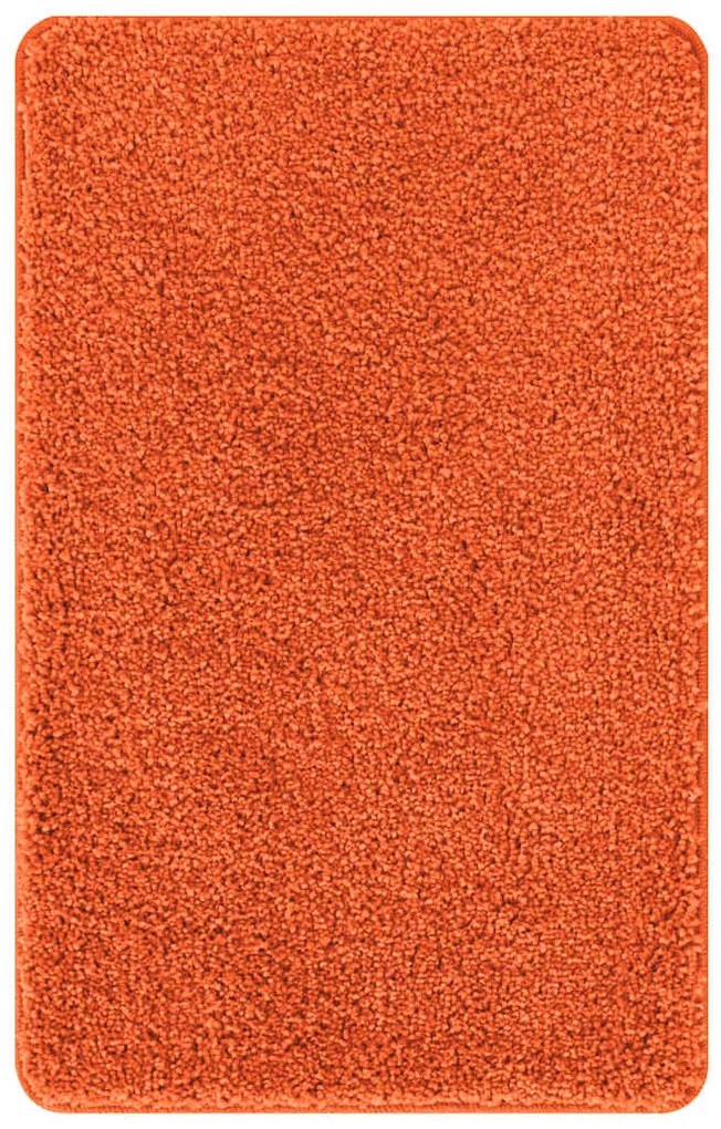 vidaXL Πατάκι μπάνιου 3 pcs Πορτοκαλί 50 x 50 cm Πολυπροπυλένιο