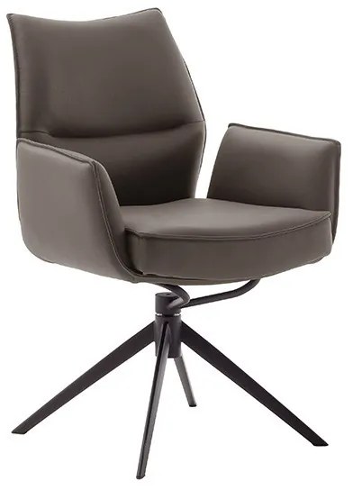 Bali Καρεκλα Relax Μαύρη + Υποπόδιο 83x86x102 cm