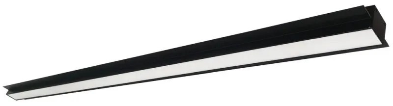 Γραμμικό Φωτιστικό Χωνευτό Viokef Sasa 3917-04226-3-B-P-N L2260 3000K Μαύρο Ματ