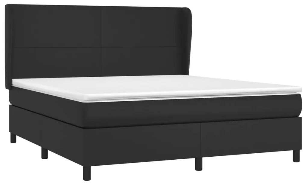 ΚΡΕΒΑΤΙ BOXSPRING ΜΕ ΣΤΡΩΜΑ ΜΑΥΡΟ 180X200ΕΚ.ΑΠΟ ΣΥΝΘΕΤΙΚΟ ΔΕΡΜΑ 3128925