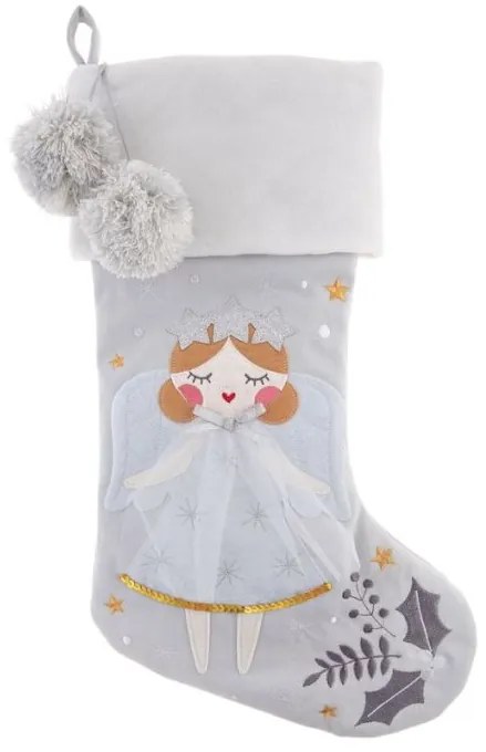 Χριστουγεννιάτικη Διακοσμητική Κάλτσα Angel Stephen Joseph