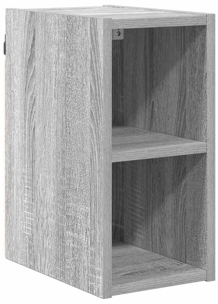vidaXL Κρεμαστό ντουλάπι Riga Γκρίζο Σονομα 20 x 29,5 x 40 εκ.